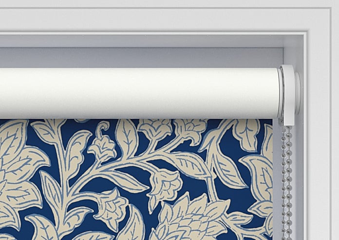 Land & Shore Rowallane (Blackout), Blue - Twist&Fit Roller Blind - Image 10